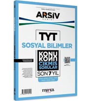 TYT Sosyal Bilimler ARŞİV Serisi Konu Konu Son 7 Yıl Çıkmış Sorular Marka Yayınları