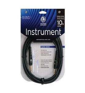 Planet Waves PWGS10 Enstrüman Kablosu 3 Metre Stereo (TRS) - Klavye ve Efektler İçin Yüksek Sinyal Kalitesi