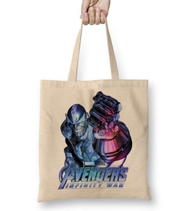 Marvel Avengers Vingadores Guerra Infinita Bez Çanta Uzun Saplı