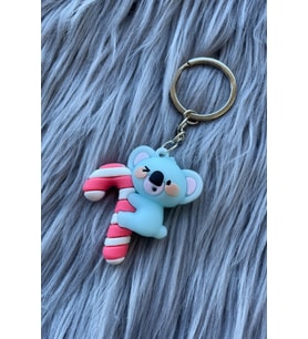 Unisex Koala Figürlü 3d Hediyelik Anahtarlık