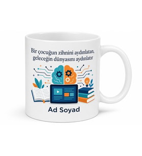 Eğitim Dergileri Yeni Müfredat Öğrenci Psikolojisi Teknolojik Sınıflar Kupa Bardak Hediye
