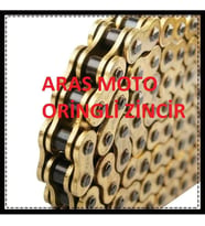 Cf Moto Nk 150 Teker Zinciri 136 Bakla 4*28 Oringli A Kalite Tayvan _Supermoto (Renksiz)