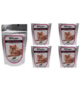 Perry Odor Fresher Lavanta Özlü Kedi Kumu Koku Giderici 100 gr 5 adet