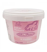 Dr Paste Şeker Hamuru  2,5 kg - Bebek Pembe