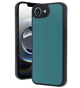 iPhone 16E Kılıf Aras Deri Kapak - Açık Yeşil