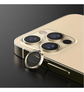 Binano Metal Ring Iphone 13/13 Mini Gold Kamera Koruyucu