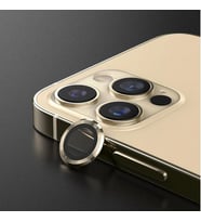 Binano Metal Ring Iphone 13/13 Mini Gold Kamera Koruyucu