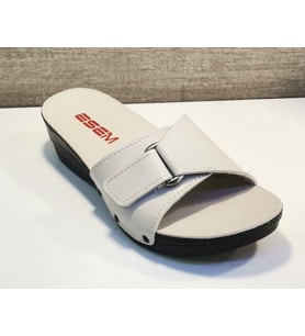 Esem 0314 Z 000 Kadın Cırtlı Ortopedik Terlik (Bej)