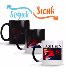 Fashion Sihirli Kupa Bardak Porselen
