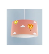 MEKTA HOME BEBEK VE ÇOCUK ODASI Balon ve Tavşan Desenli Avize