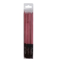 Mum pastel kırmızı 16cm  pk:6-