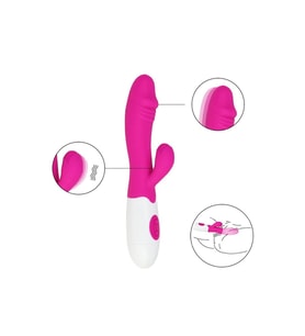 PRIME TOYS Sora Klitoris ve G-Spot Uyarıcı 2 in 1 Rabbit Vibratör