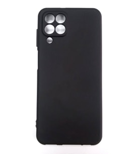 Galaxy M33 5G Ruber Case Yumuşak Slikon Kılıf (Siyah)