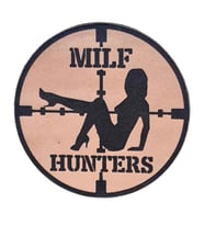 MILF HUNTER Deri PEÇ - Arma - Leather Patch (Bej)