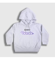 Presmono Unisex Çocuk Beyaz Touch K Pop Kpop Müzik Katseye Kapüşonlu Sweatshirt 499489tt (Beyaz)