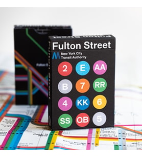 Bicycle Fulton Street Mta Black Edition Premium Oyun Kağıdı iskambil Kartları Destesi (Karışık)