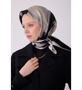 Belli 2026 Yaz Sezonu Twill İpek Eşarp 4303DTM 85