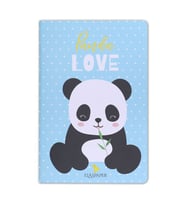 Panda Love Mavi Defter