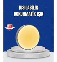 USB Şarjlı Sensörlü LED Lamba Otomatik Açılıp Kapanan