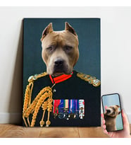 Sevimli Kedi, Köpek Doslarınıza Özel Kişiselleştirilmiş Mdf Tablo A3