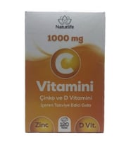 Naturlife Vitamin C 1000 mg 120 Tablet
