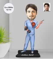Kişiye Özel Sporcu Doktor Erkek Ahşap Eco Biblo -1