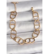 316L Çelik Gold Renk Kadın Bileklik 5886