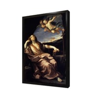 Guido Reni Mary Magdalene Çerçeveli Mdf Tablo