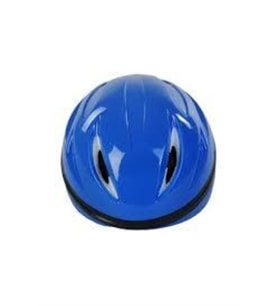 Çocuk Kask Bisiklet Scooter Kaykay Paten Koruyucu Kask (Mavi)