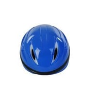 Çocuk Kask Bisiklet Scooter Kaykay Paten Koruyucu Kask (Mavi)