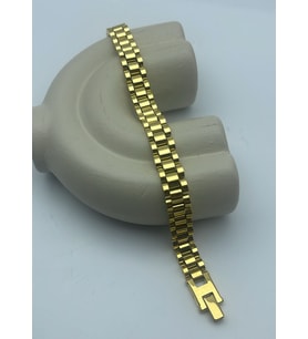 Çelik Gold Erkek Rolex Bileklik - 25blke03