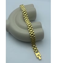 Çelik Gold Erkek Rolex Bileklik - 25blke03