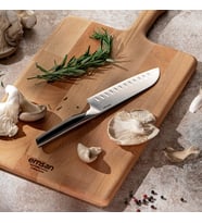 EMSAN PRO KNİFE SANTOKU 2.0 MM (Gümüş)