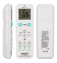 Huayu K-1038E+L 1000In1 Universal Ac Akıllı Klima Kumandası