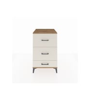 Kronos Komodin 3 Çekmeceli 60x59x96 Çam-Aytaşı