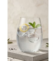 Paşabahçe Nude Glass 4'lü Pure Kristal Meşrubat Bardağı 610 cc 64025