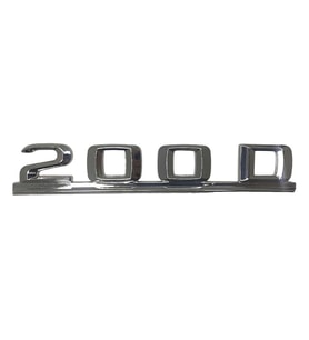 Mercedes W124 için 200 D Bagaj Yazısı OEM:A1248171215