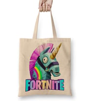 Fortinite Unicorn Shirt Unicornio Fortinite Bez Çanta Uzun Saplı
