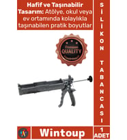 #Silikon Hobi Sanatları Tamirat Dekorasyon Ergonomik Plastik Şık Siyah İnce Soğuk Silikon Tabancası