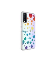 Vivo Y20S Uyumlu Kılıf Zore M-Blue Desenli Kapak