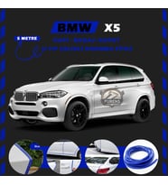 Bmw X5 Oto Araç Kapı Koruma Fitili 5metre Parlak Mavi Renk