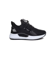 Celira Axs Siyah Beyaz Triko Erkek Sneaker Spor Ayakkabı