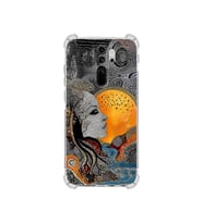 PrintiFy Xiaomi Redmi Note8pro ile Uyumlu Simya Serisi Mozaik Tanrıça Tasarımlı Uv Baskılı Köşe Korumalı Antişok Kılıf