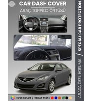 MAZDA 6 (2007-2013) Torpido Örtüsü Panel Halısı Koruma Torpido Koruma Araca Özel Kaymaz Kolay Montaj