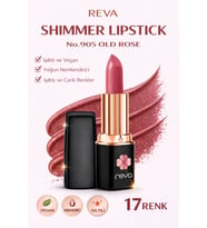 Shimmer Lipstick Old Rose No:905 Işıltılı Parlak Vegan Temiz Ruj