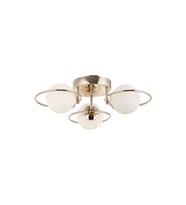 Eray Aydınlatma 3 lü Opal Camlı Rose Gold Avize (Rose - Gold)