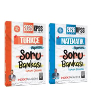 İndeks 2026 KPSS Türkçe ve Matematik Soru Bankası Seti 2 Kitap