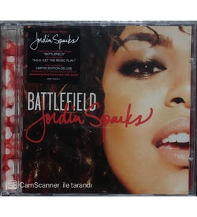 (Plak Değildir CD dir) CD Jordin Sparks Battlefield Açılmamış Jelatininde CD (Karışık)