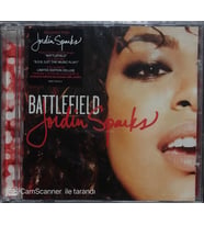 (Plak Değildir CD dir) CD Jordin Sparks Battlefield Açılmamış Jelatininde CD (Karışık)