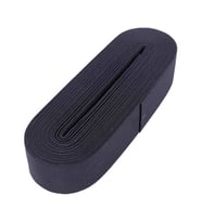 SİYAH - 4CM PAÇA LASTİK YASSI GENİŞ 10MT. (5343)